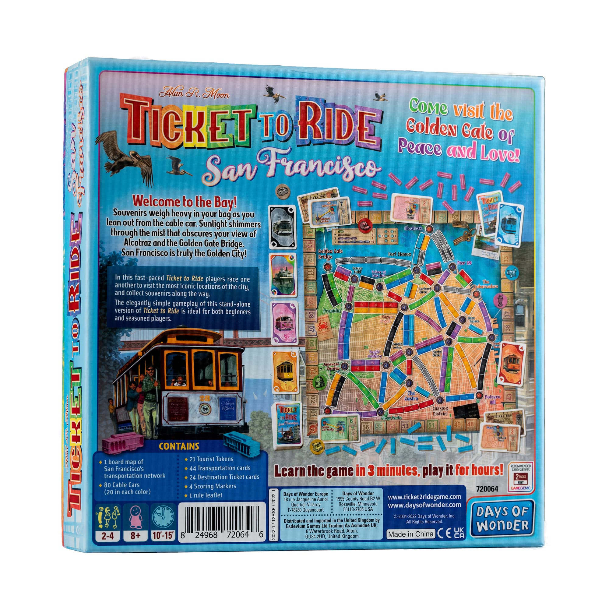 Ticket to Ride: San Francisco